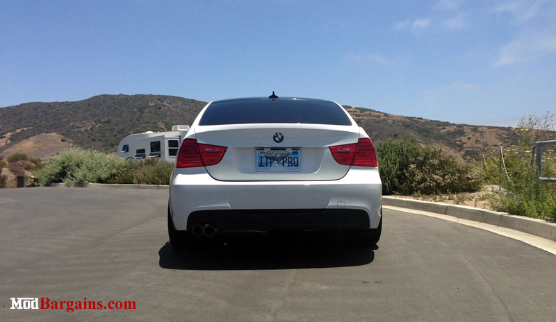 MTech MSport Style Rear Bumper for 2006-11 BMW 328i/335i Sedan [E90]  Single/Dual Exhaust