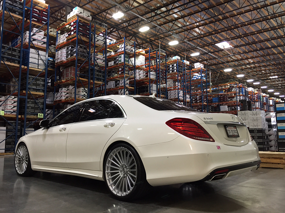 TSW Turbina Wheels Installed on Mercedes Benz (2)