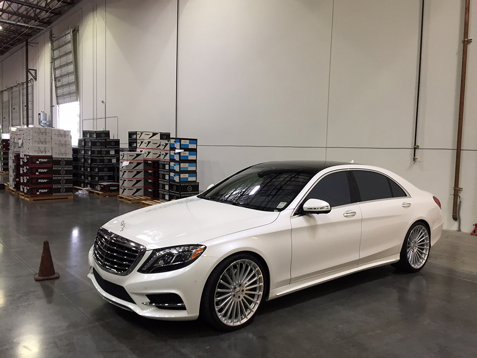 TSW Turbina Wheels Installed on Mercedes Benz (3)