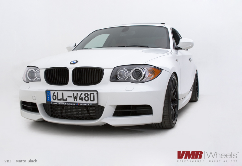 VMR VB3 Matte Black BMW 135i