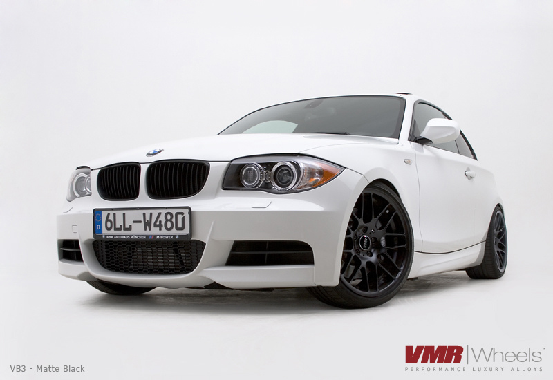 VMR VB3 Matte Black BMW 135i