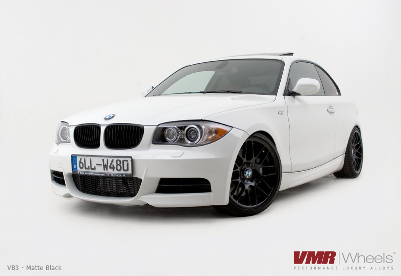 VMR VB3 Matte Black BMW 135i