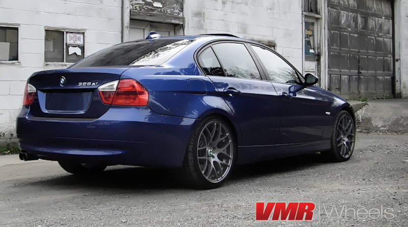 VMR Wheels V710 18inch Gunmetal on 328xi