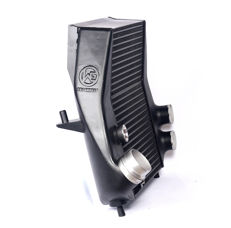 ford f-150 13 ecoboost evo intercooler with valve mount 2