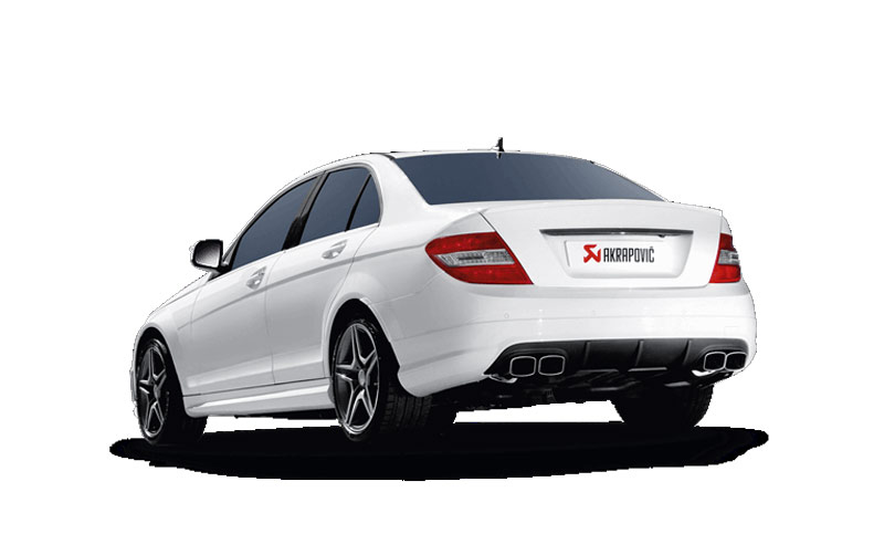 Akrapovic Full Titanium Exhaust System for 2008-2012 Mercedes C63 AMG (C204) [S-MEW204AMG]