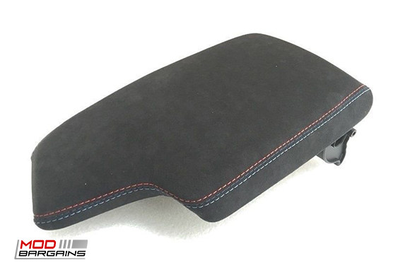 [(51162405919) F8X M3/M4] M Performance Carbon Fiber & Alcantara Armrest f80m3 f8M4 f82m4 bmw 5x120 m3 m4 m5 m2 1m modbargains