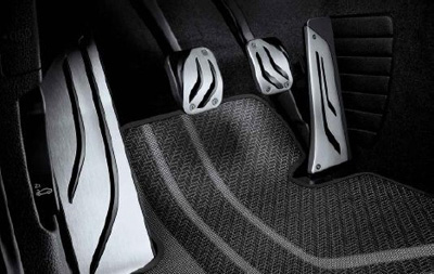 BMW Performance Stainless Steel Pedal Covers for 2010+ BMW 3