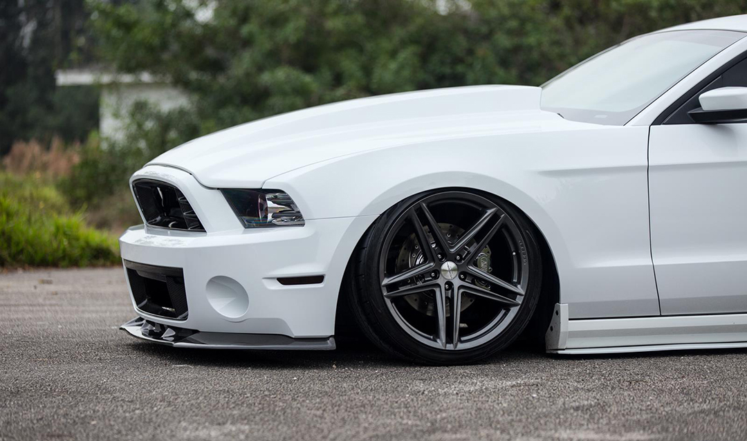 Vossen VFS-5 Installed on Ford Mustang (5)