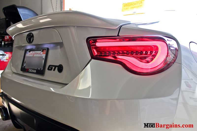 Valenti LED Tail Lights Scion FR-S Subaru BRZ Test Fit