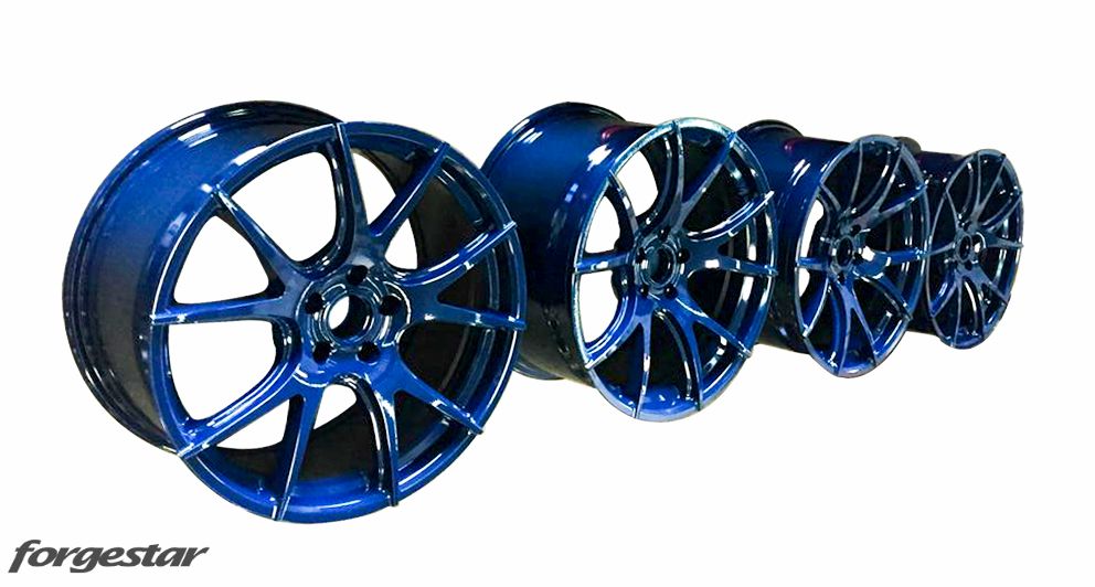 Forgestar CF5V Wheels Magnesium Blue for BMW 19in 20in 5x120mm