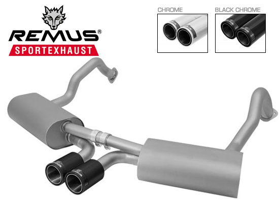 Remus Sport Exhaust for Porsche Boxster S / Cayman S 981 (2)