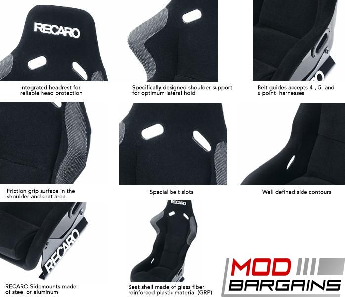 Bucket Seat Cushions (Recaro SPG XL)