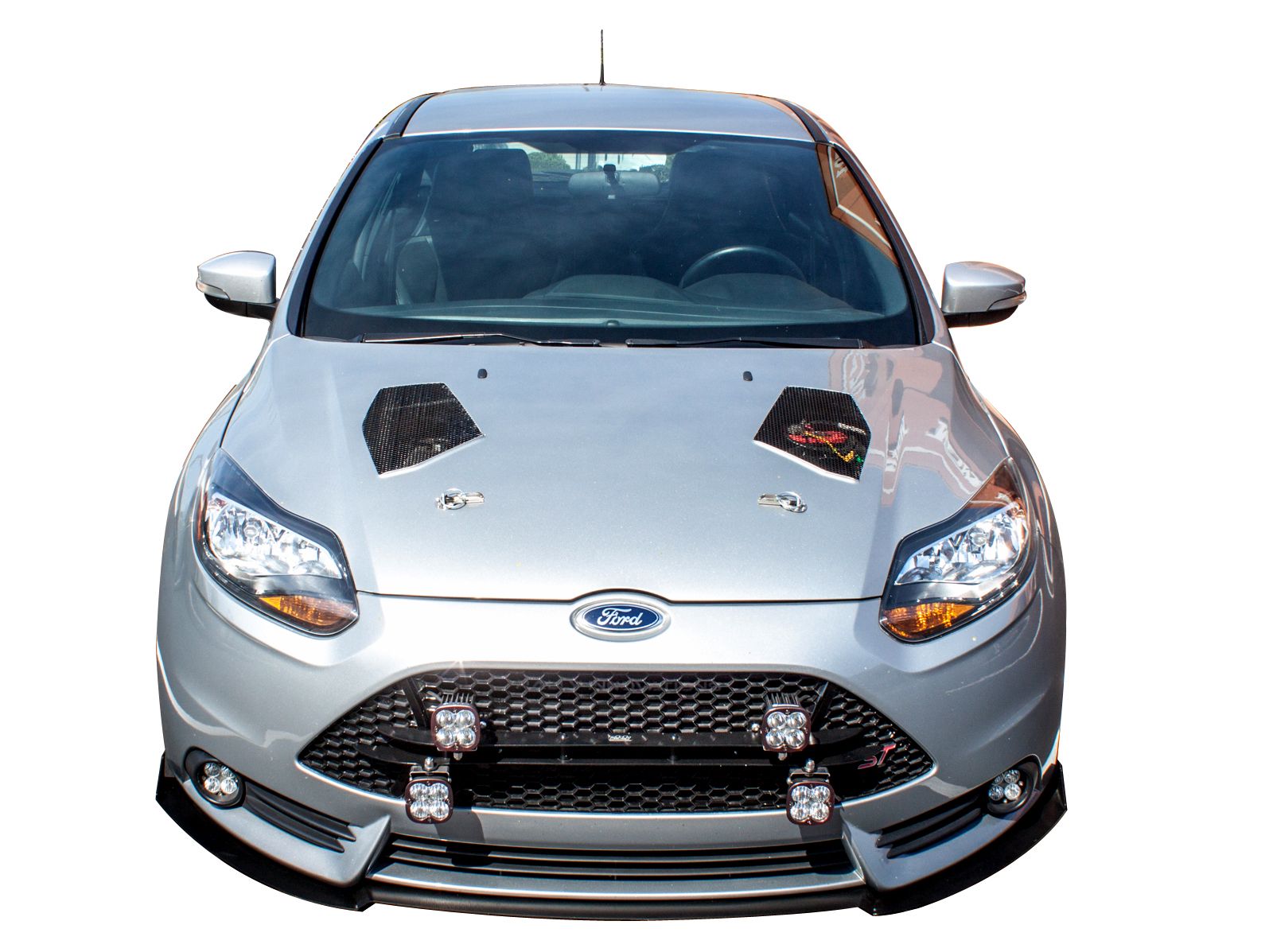 Front Light Plate w/4x Mounts for 2013-14 Ford Focus ST [MK III ST250] by  Rally Innovations