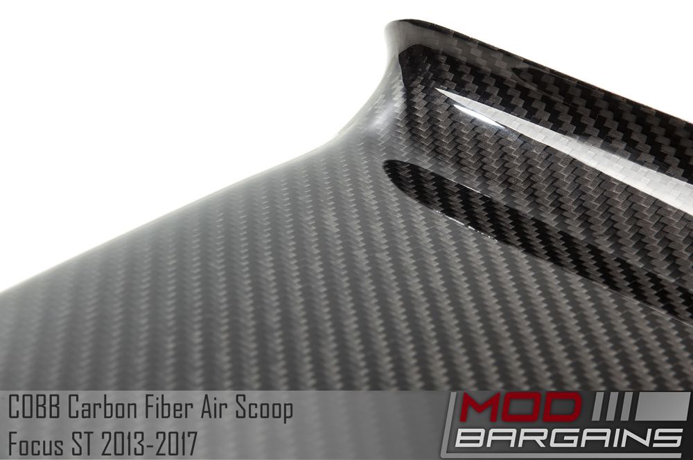 Carbon Fiber Detail of Cobb Focus ST Air Scoop 791450