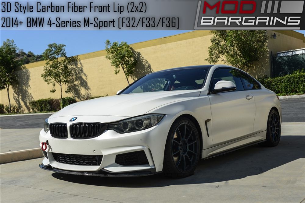 Carbon Fiber 3D Style Front Lip for BMW F32 BMFS3226