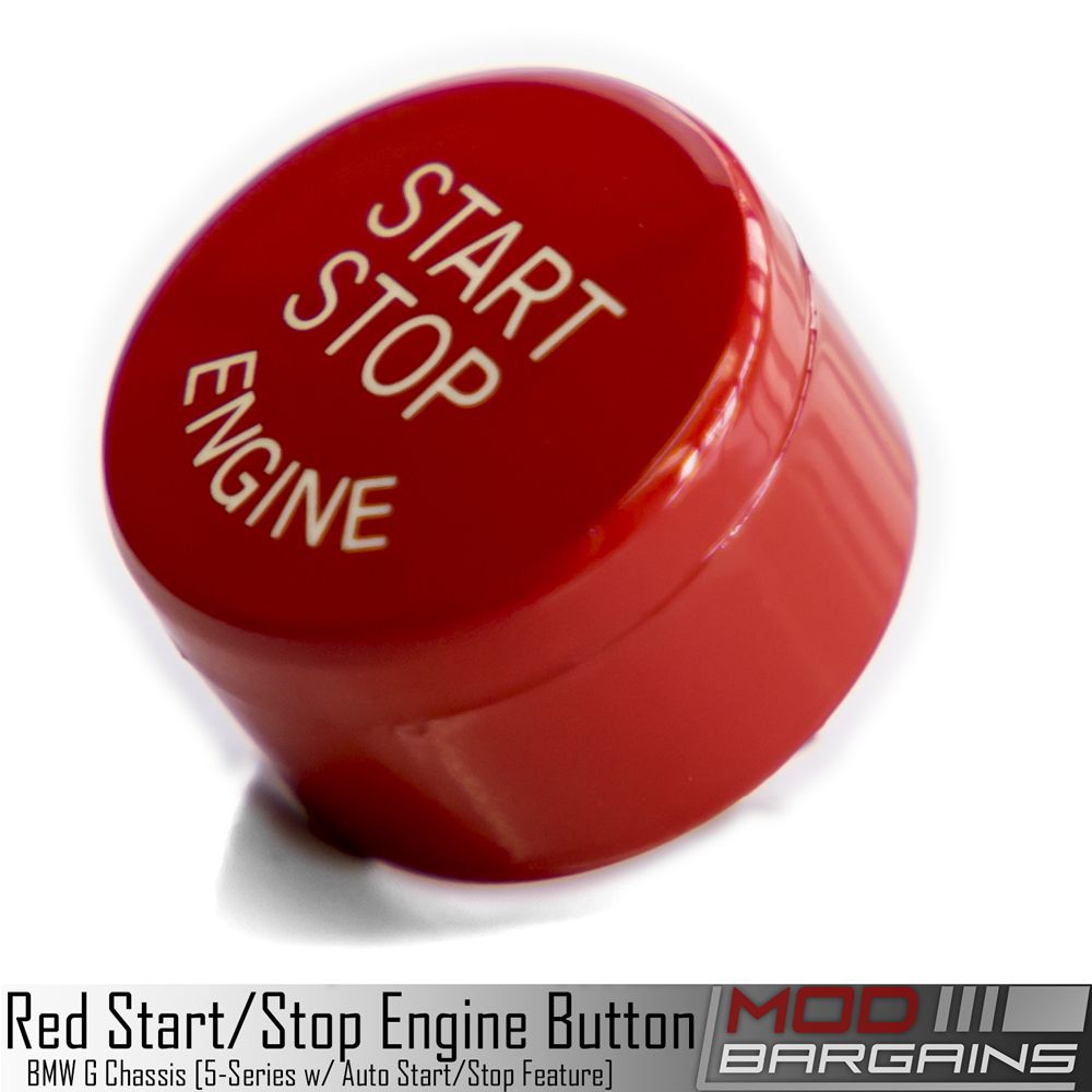 BMW Auto Start Stop Red Button for G Chassis vehicles. G30