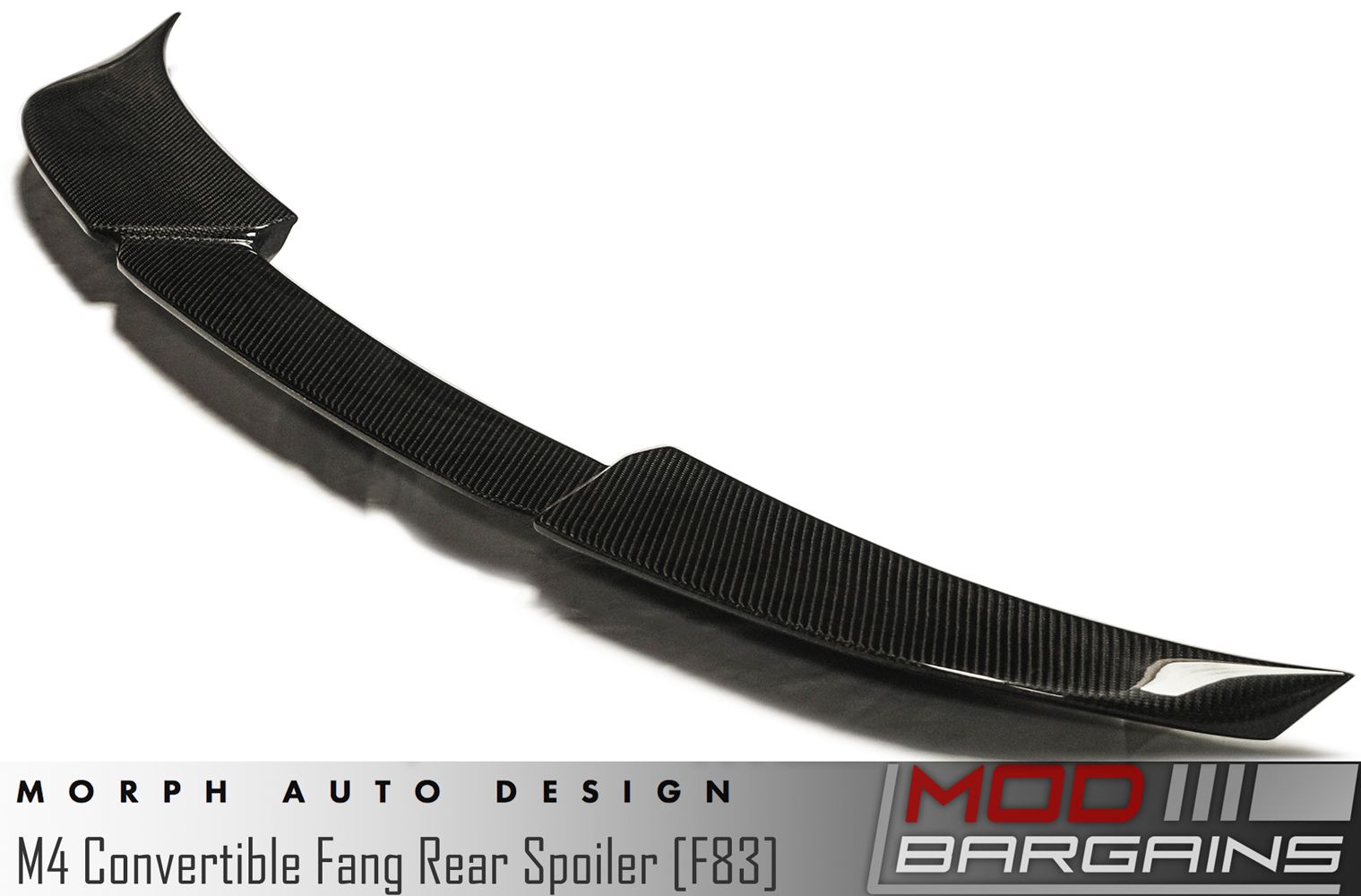 Morph Auto Design Fang Rear Spoiler for M4 Convertible F83