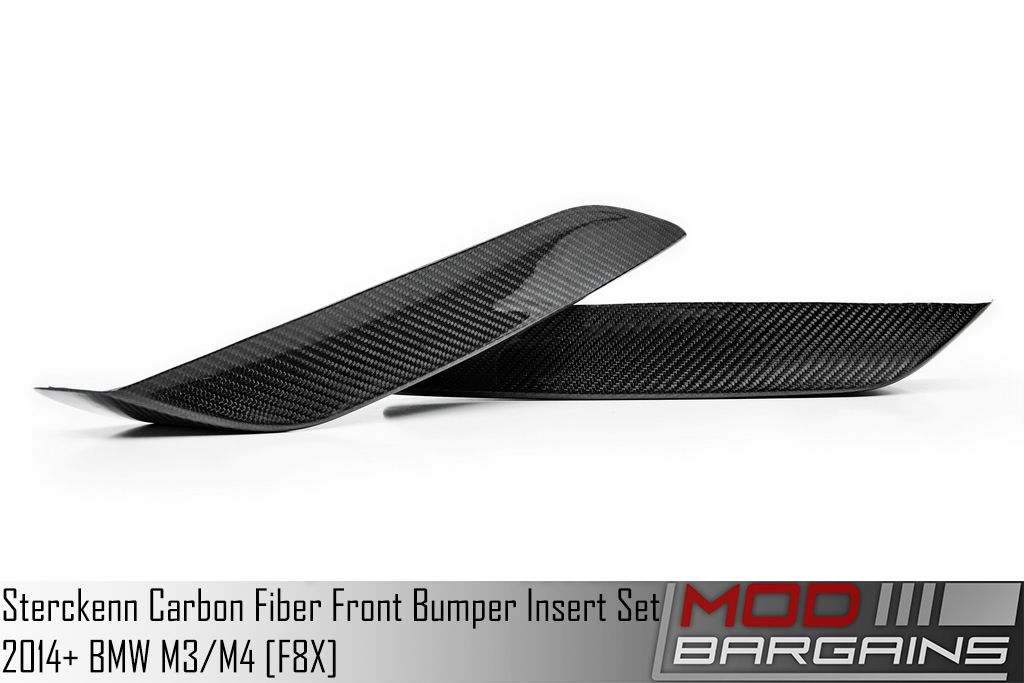 Sterckenn Carbon Fiber Front Bumper Insert Set STERCKENN-F8X-CFFBI Sterckenn Carbon Fiber Front Bumper Insert Set STERCKENN-F8X-CFFBI