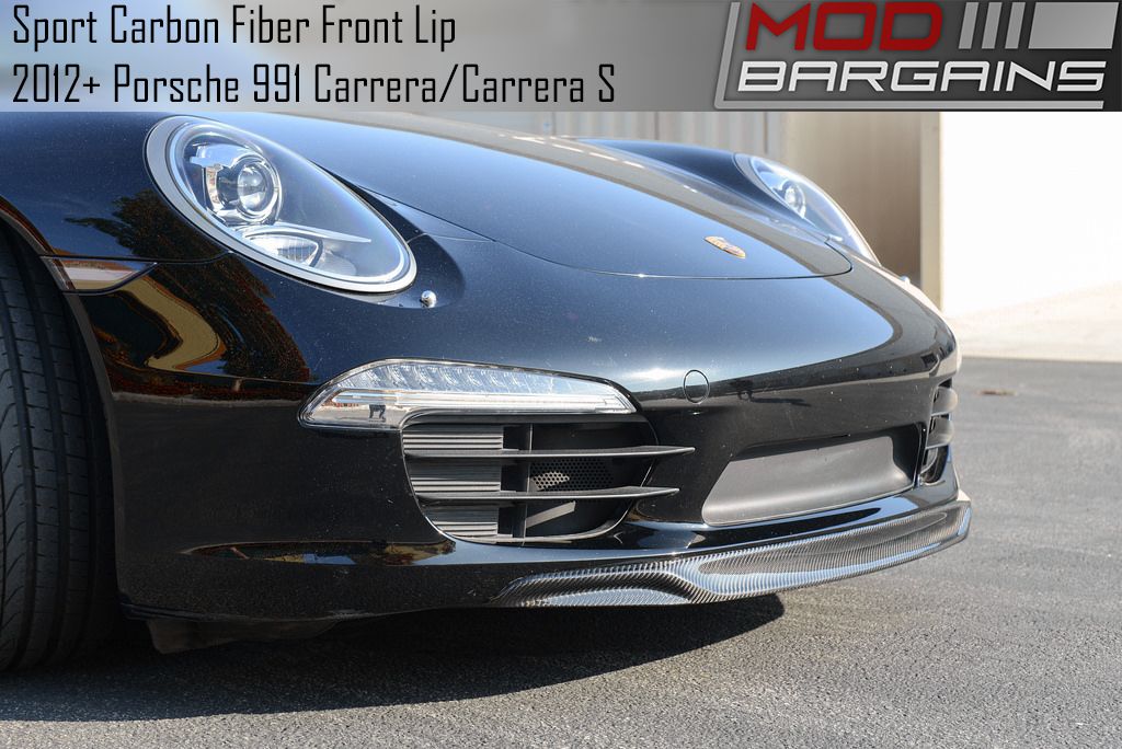 Porsche 991 Carbon Fiber Front Lip