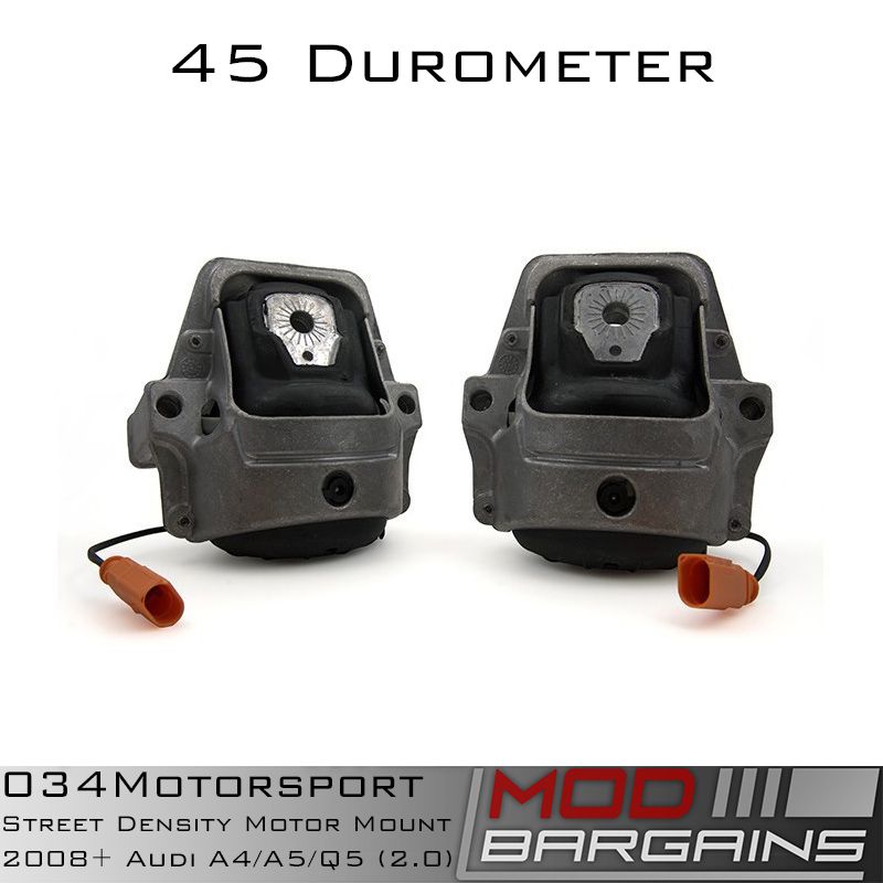 034Motorsport Street Density line Motor Mounts for A4/A5/Q5 B8 vehicles