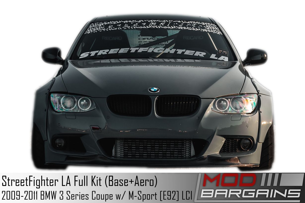 STREETFIGHTER LA (Base & Full) Wide Body Kit for 2009-2013 BMW 3 Series  M-Sport Coupe [E92]