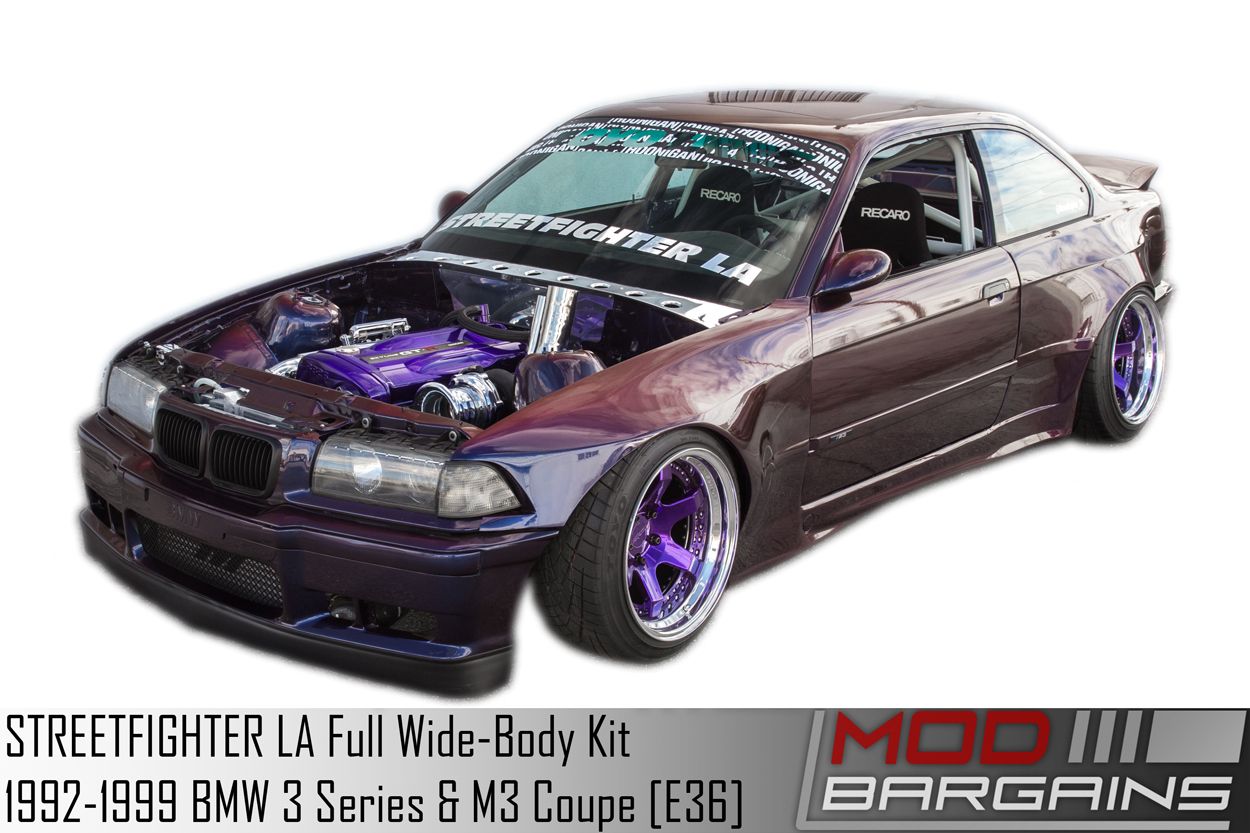 BMW E46 Wide Body Kit  StreetFighter LA – STREETFIGHTER LA