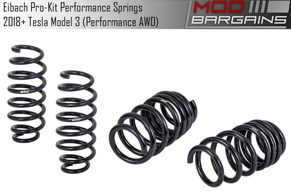 Eibach Pro-Kit Springs for Tesla Model 3 Performance AWD