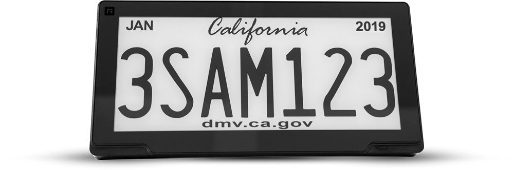 Reviver Digital Licence Plate for California Reviver Digital Licence Plate for California