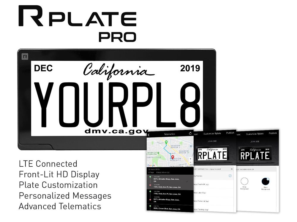 Reviver Digital Licence Plate for California Reviver Digital Licence Plate for California