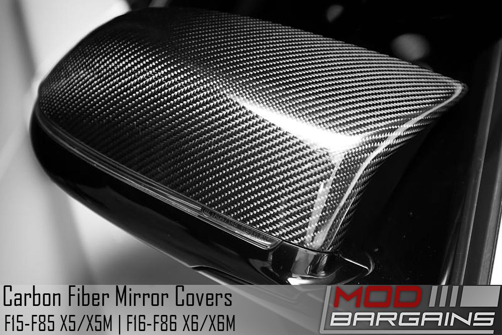 Carbon Fiber Mirror Covers 2015-2019 BMW (X5/X5M & X6/X6M) [F15