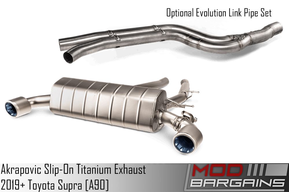 akrapovic titanium exhaust system for 2020 toyota supra a90 s ty t 1h e ty ss 1 akrapovic titanium exhaust system for 2020 toyota supra a90 s ty t 1h e ty ss 1 we price match speak with one of our mod experts 714 582 3330 or