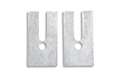 Rubicon Express Degree Shim 2.5 Inch Wide X 2 Degree Steel - RE1464 - Slickrock