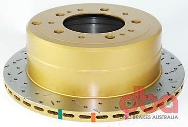 EBC RK7160 EBC 98-07 Lexus LX470 4.7 Premium Rear Rotors main image 1