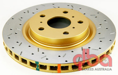 DBA 09 Pontiac G8 V8 6.0L Front Drilled & Slotted 4000 Series Rotor ...