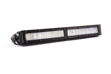 Diode Dynamics 12 In LED Light Bar Single Row Straight Clear Wide Each ...