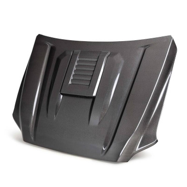 Seibon 2024+ Toyota Tacoma TR-Style Carbon Fiber Hood - ModBargains