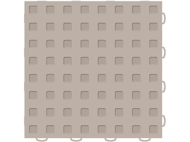 WeatherTech TechFloor 12in x 12in Solid Floor Tile w/ Raised Squares ...