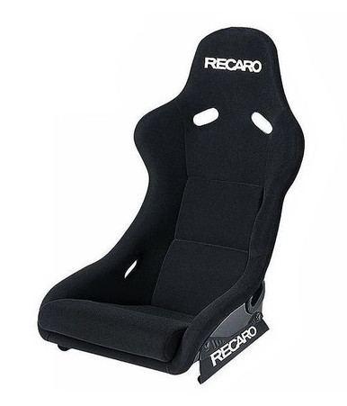 RECARO POLE POSITION RACE BUCKET SEAT PERLON VELOUR RED