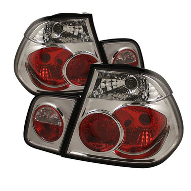 Spyder Chrome Euro Style Tail Lights for 1999-2001 BMW 325i