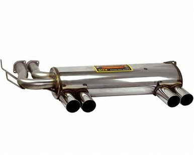 Supersprint Sport Muffler 1999-2006 BMW M3 [E46] (Several Tip Options)