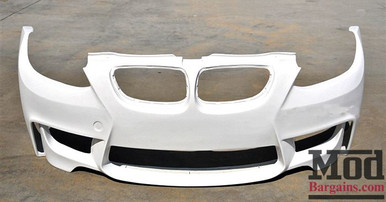1M Front Bumper for 2007-10 BMW 328i 335i Coupe/Conv [E92 / E93] Replacement Style