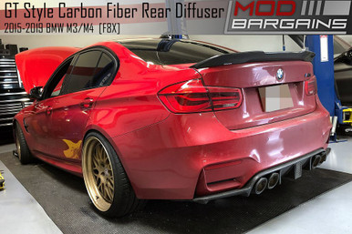 BMW 3 Series E90 Spoiler Dry Carbon Fibre V Style – Carbon Accents