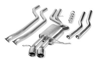 Borla Axle/Cat-Back Exhaust for 2008-12 BMW 135i [E82] w/2x 76mm Angled