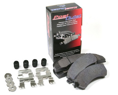 Centric Posi Quiet Brake Pads 2010-14 Volkswagen Golf GTI Mk VI