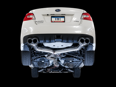 WRX  マフラー AWE Track Edition Exhaust for VA / GV WRX / STI Sedan - Chrome