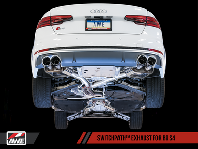 AWE Tuning Exhaust for 2016-17 Audi A4 [B9] 2.0T FWD/Quattro