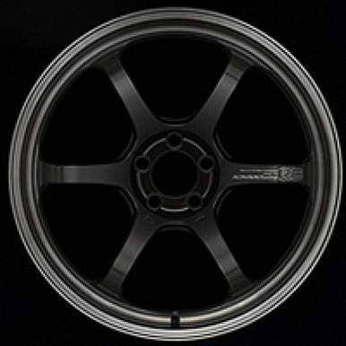 Advan R6 20x9 +42mm 5-114.3 Machining & Racing Hyper Black Wheel main image 1