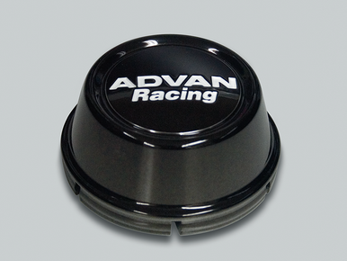 Advan 63mm Flat Centercap - Hyper Black