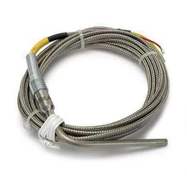 Autometer 3/16 inch Stainless Steel Racing Probe with 10 Foot Wire ...