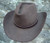 WESTERN HATBAND Hat Band BROWN SNAKE SKIN W TIES NEW!
